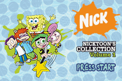 GBA Video Nicktoons Collection Volume 1 screenshot 2 for GameBoy Advance